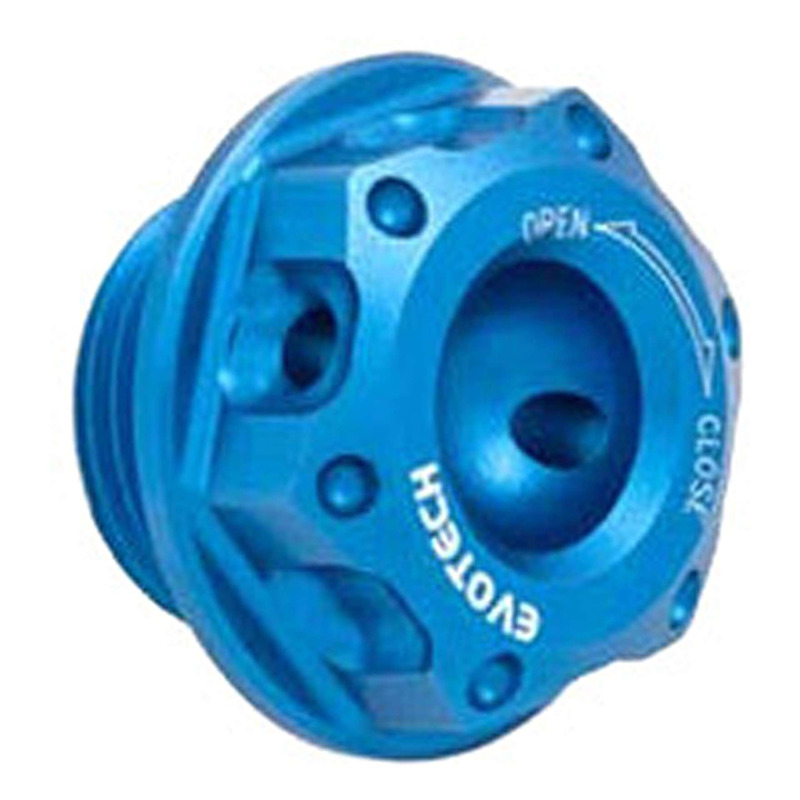 Bouchon de carter d’huile Evotech ØM20 x 1,5 mm bleu