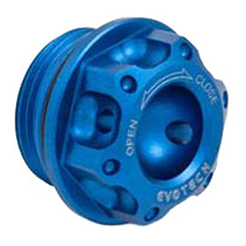 Bouchon de carter d’huile Evotech ØM22 x 1,5 mm bleu