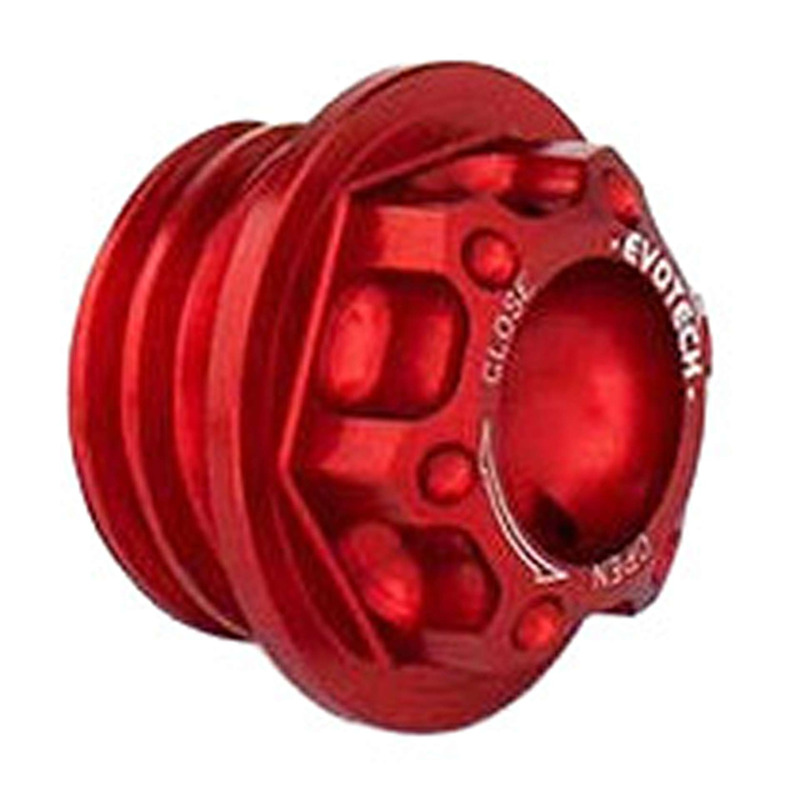 Bouchon de carter dâ  huile Evotech Ã M24 x 3 mm rouge