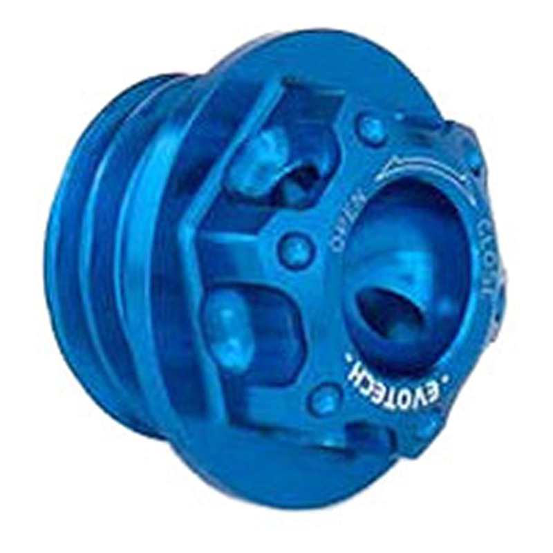 Bouchon de carter d’huile Evotech ØM24 x 3 mm bleu