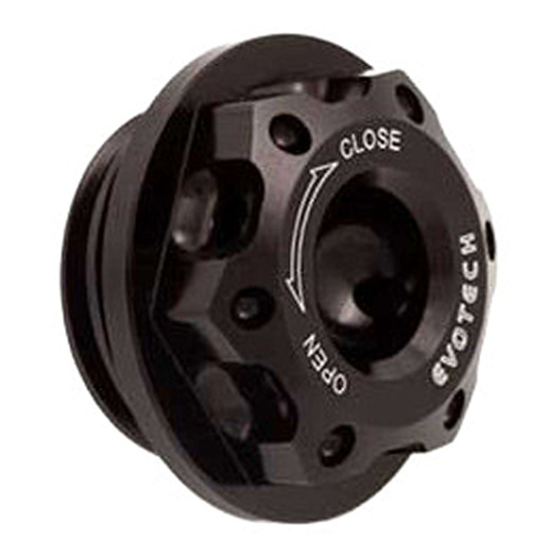 Bouchon de carter d’huile Evotech ØM26 x 3 mm noir