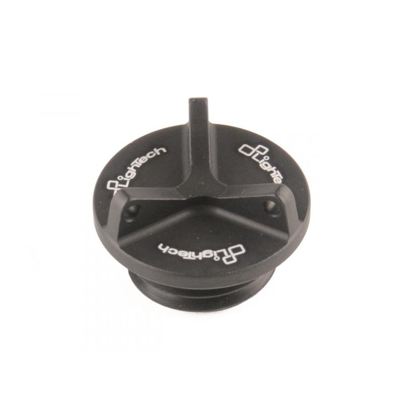 Bouchon de carter d’huile Lightech aluminium noir ØM26 x 3 mm 3 tro