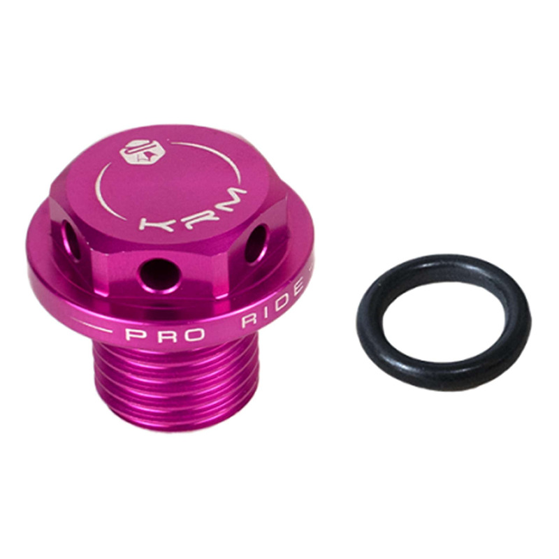 Bouchon de carter d'huile rose KRM - MBK Nitro