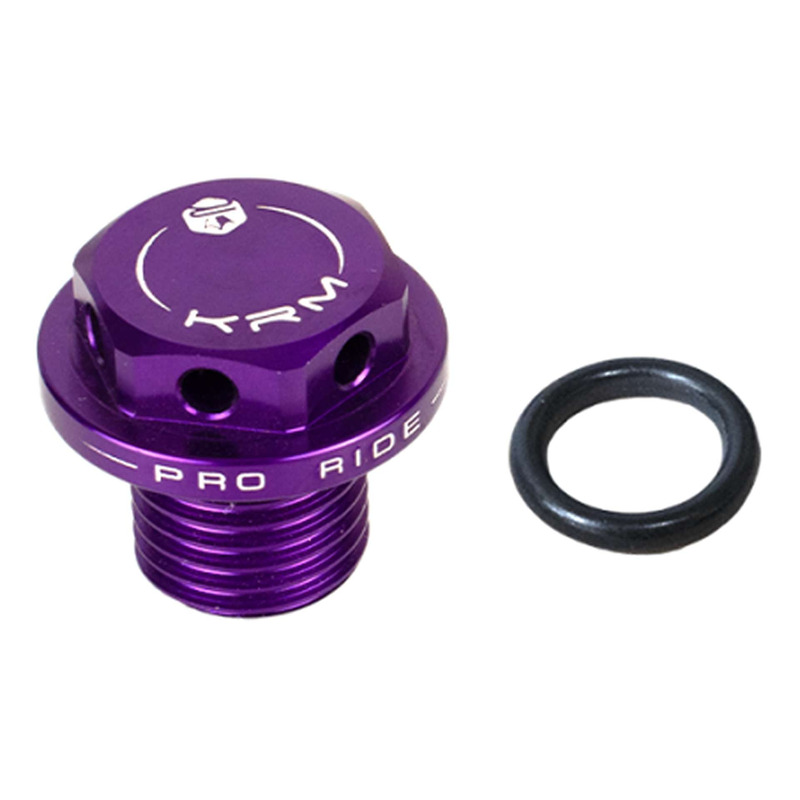 Bouchon de carter d'huile violet KRM - MBK Nitro