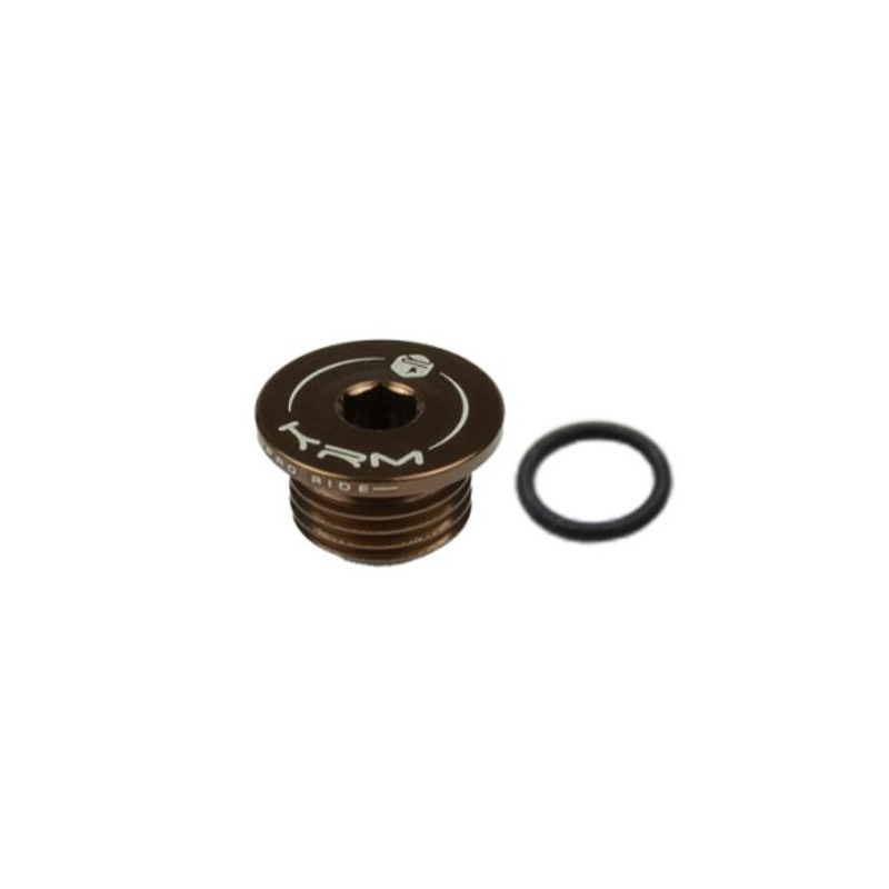 Bouchon de carter moteur KRM Pro Ride bronze Derbi