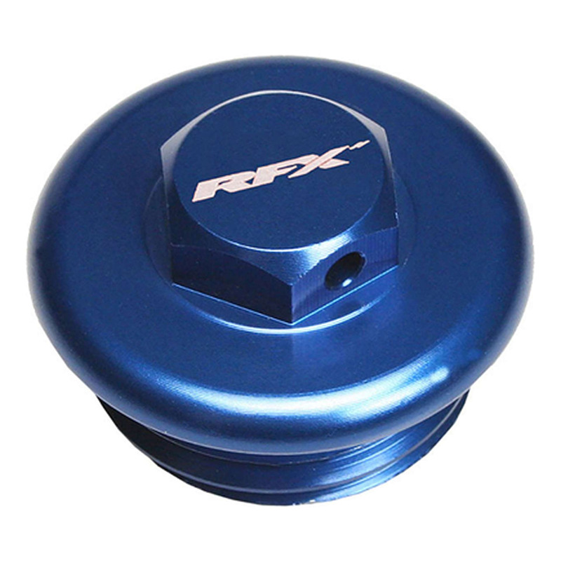Bouchon de Remplissage dâ  Huile Moteur RFX Pro Aluminium AnodisÃ© Ble