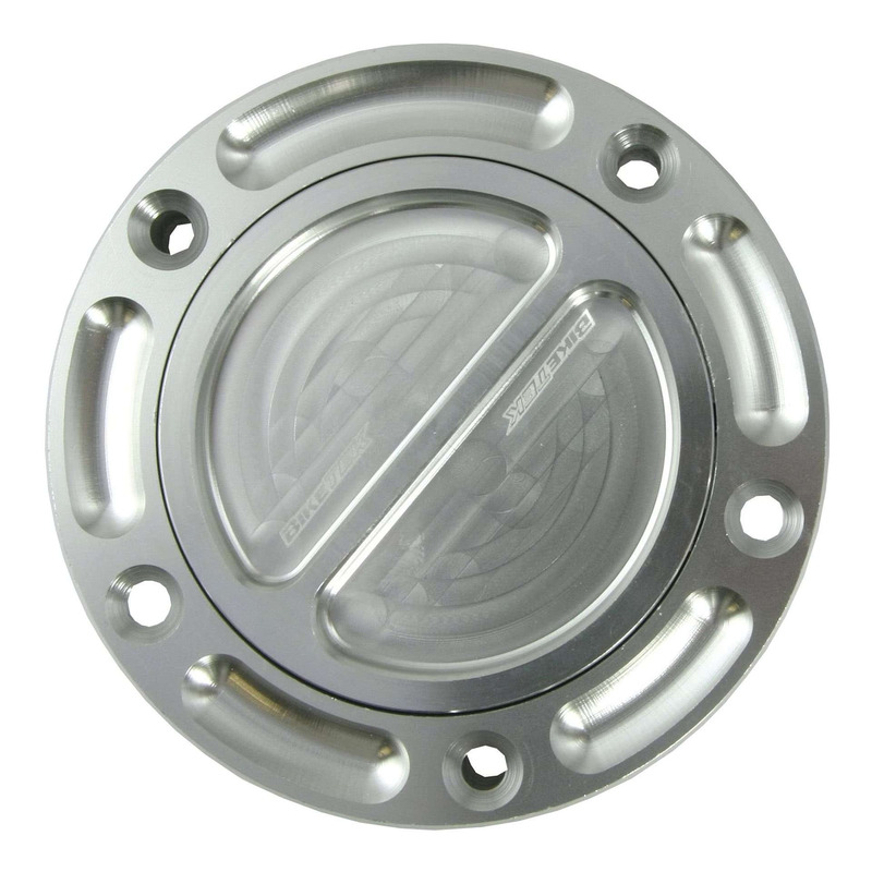 Bouchon de réservoir Bike Tek Keyless sans clé type Ducati 5 vis aluminium