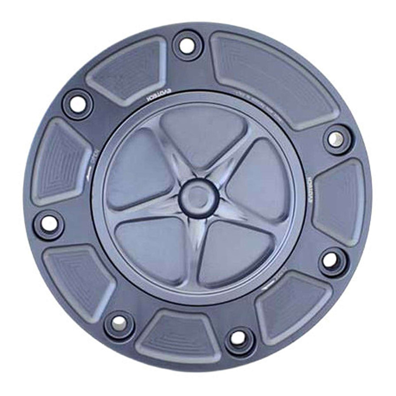 Bouchon de réservoir Evotech aluminium Titane/Titane Honda CBR 600 RR