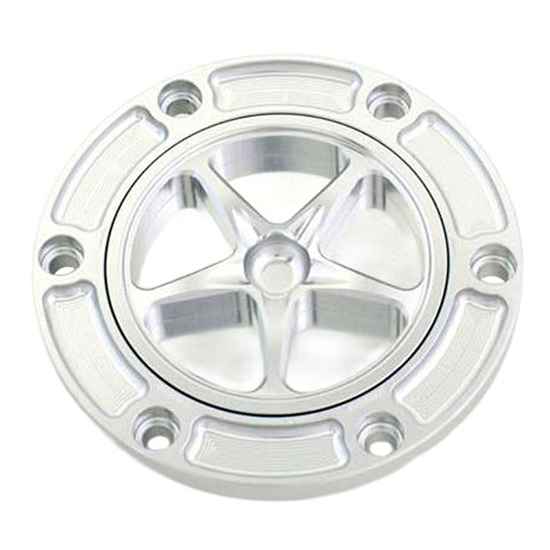 Bouchon de réservoir Evotech aluminium Silver/Silver Aprilia Tuono 66
