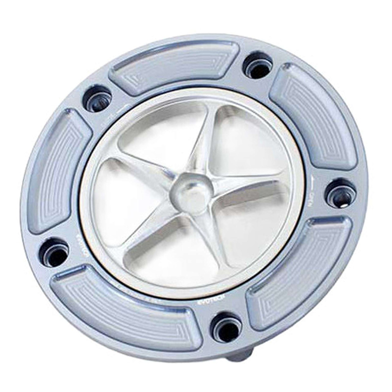 Bouchon de réservoir Evotech aluminium silver/titane Yamaha YZF-R6 99-19