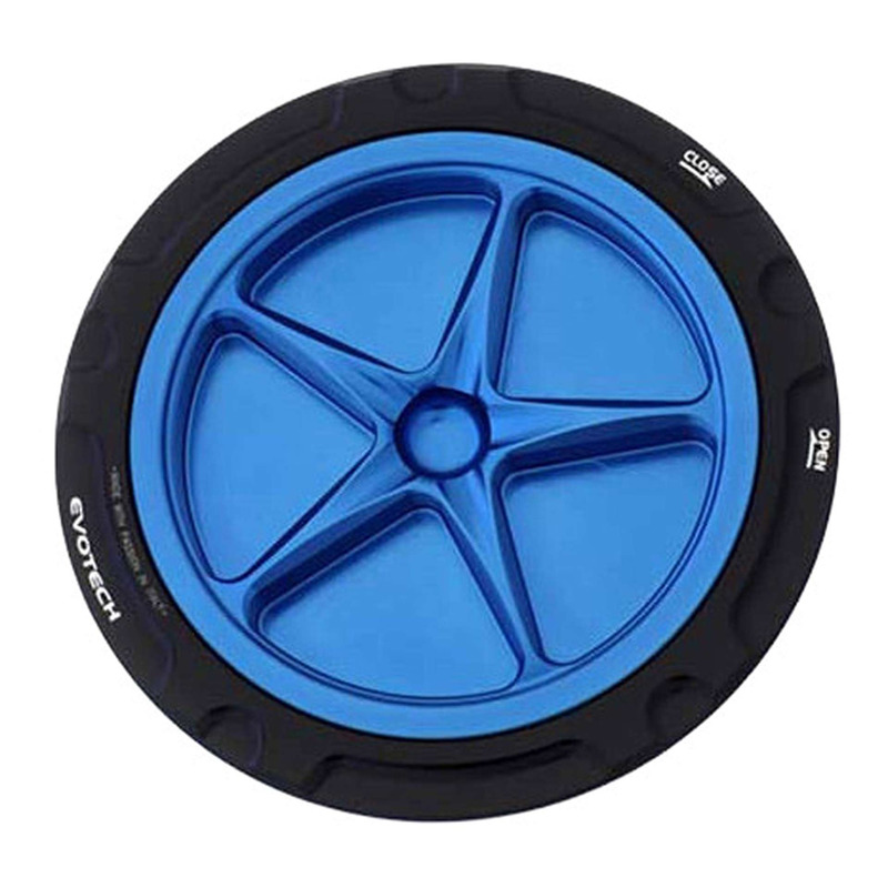 Bouchon de réservoir Evotech aluminium Bleu/Noir BMW R Nine T 1200 14