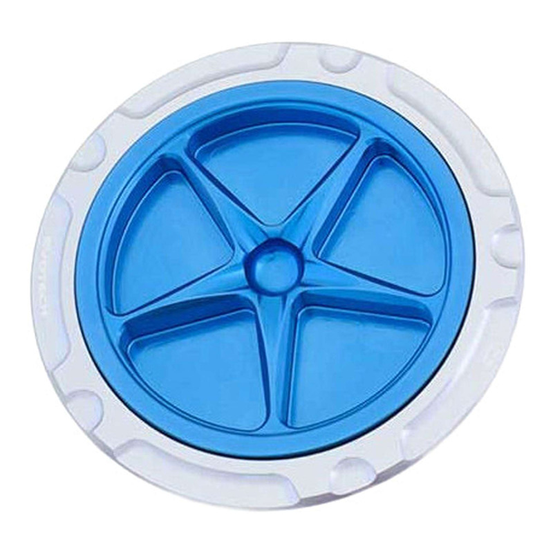 Bouchon de réservoir Evotech aluminium Bleu/Titane BMW R Nine T 1200