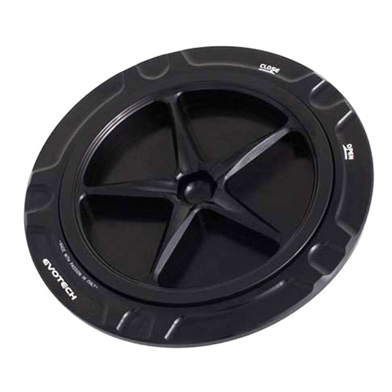 Bouchon de réservoir Evotech aluminium Noir/Noir Aprilia RSV4 1100 21-25