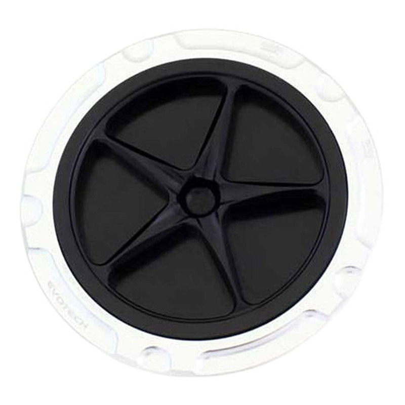 Bouchon de réservoir Evotech aluminium Noir/Silver BMW R Nine T 1200