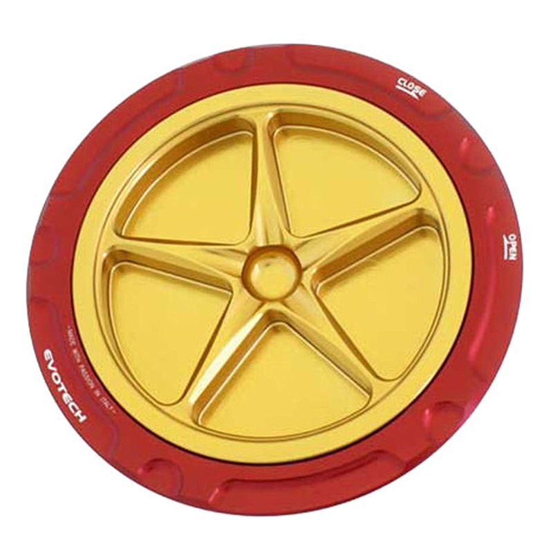 Bouchon de réservoir Evotech aluminium Or/Rouge BMW R Nine T 1200 14-