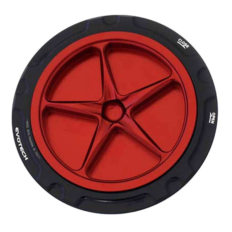 Bouchon de réservoir Evotech aluminium Rouge/Noir BMW R Nine T 1200 1