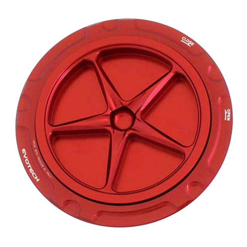 Bouchon de réservoir Evotech aluminium Rouge/Rouge BMW R Nine T 1200