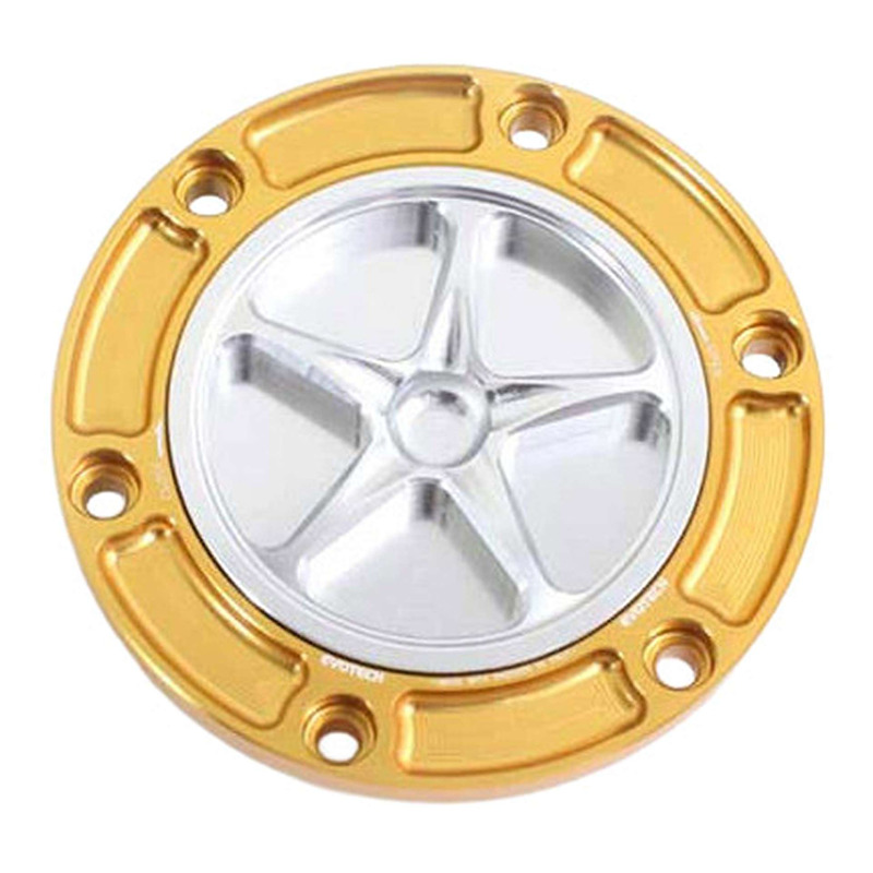 Bouchon de réservoir Evotech aluminium Silver/Or Aprilia Tuono 660 21