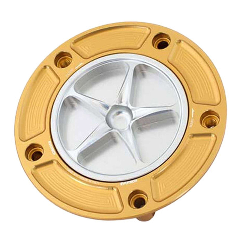 Bouchon de réservoir Evotech aluminium silver/or Yamaha YZF-R6 99-19