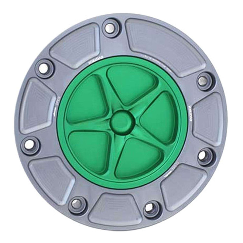 Bouchon de réservoir Evotech aluminium Vert/Titane Honda CBR 600 RR 0