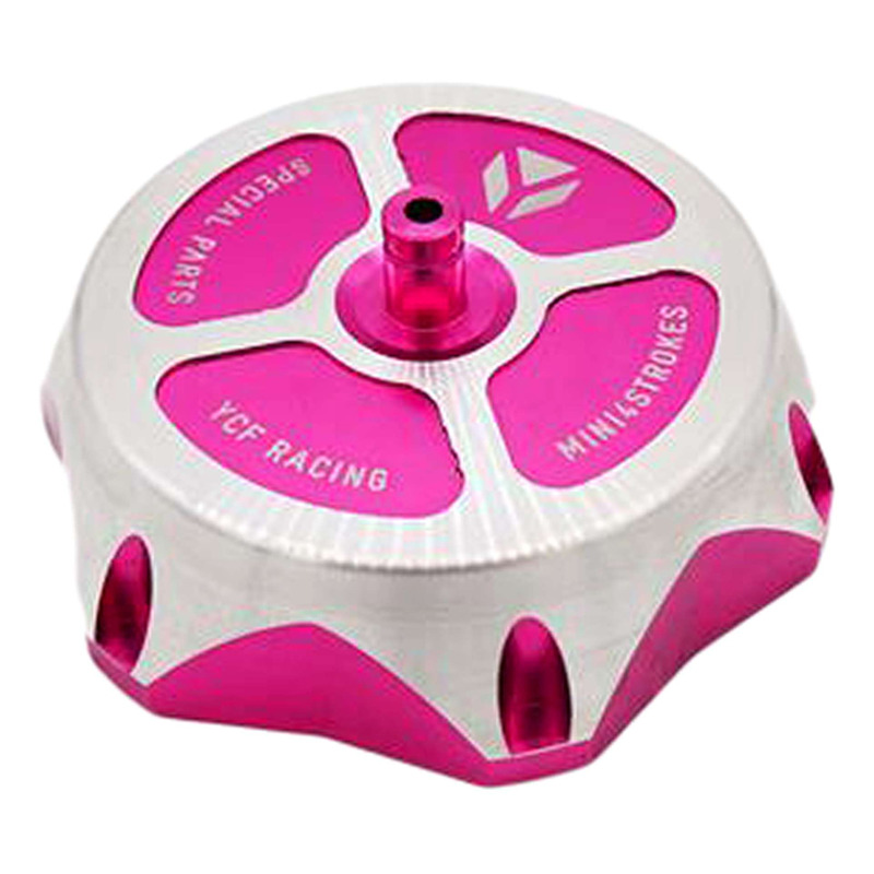 Bouchon de réservoir YCF - Aluminium - Rose