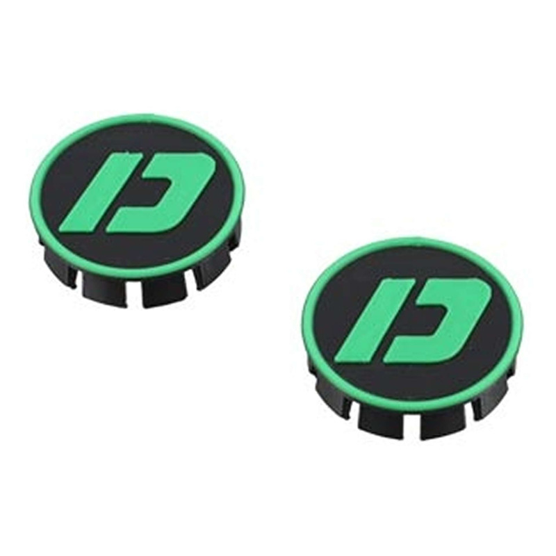 Bouchons de cadre Doppler noir/vert Rieju MRT/Sherco SE-R/SM-R