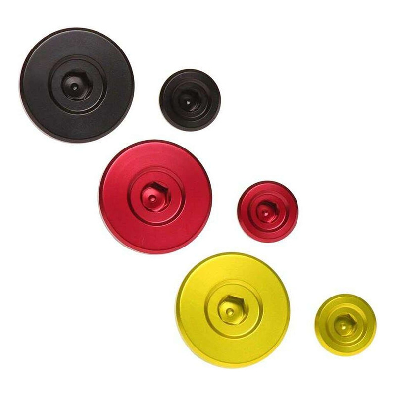 Bouchons de carter moteur RFX Pro - Suzuki RMZ 250cc - Noir
