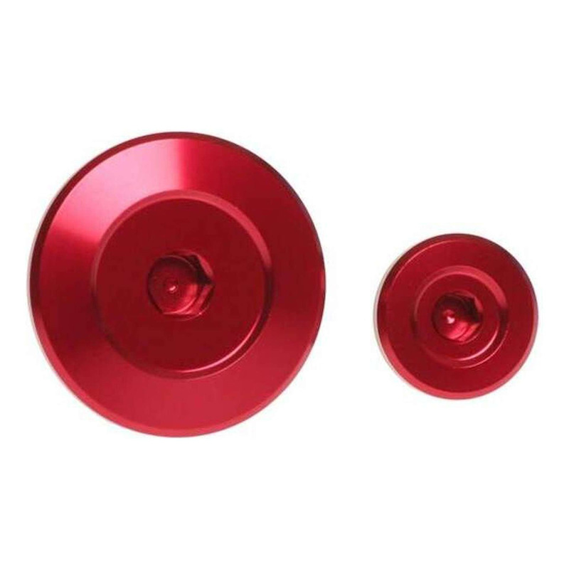 Bouchons de carter moteur RFX Pro - Suzuki RMZ 250cc - Rouge
