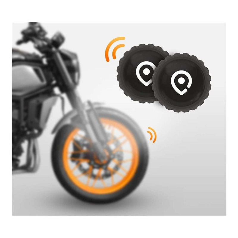 Bouchons de valves Georide Live Wheel pression et température pneu pour Georide 3S