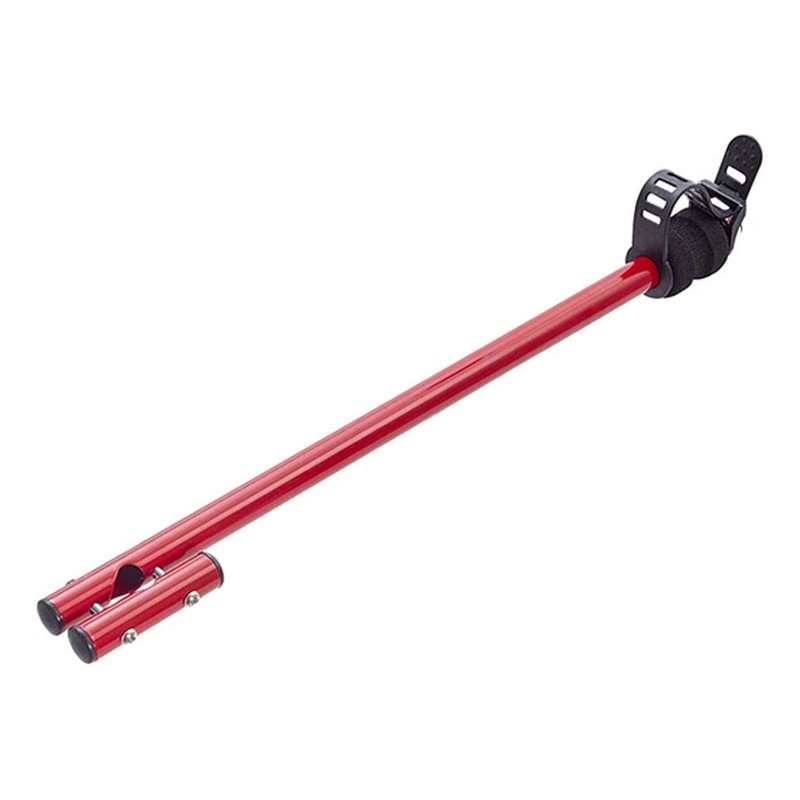 Bras de Chariot de Course pour Vélo Mottez Rouge Fixation Tige de Selle