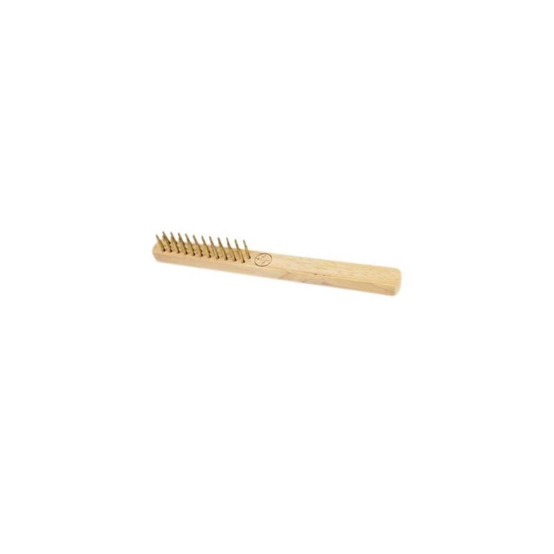 Brosse à bougie Tun’R avec manche en bois