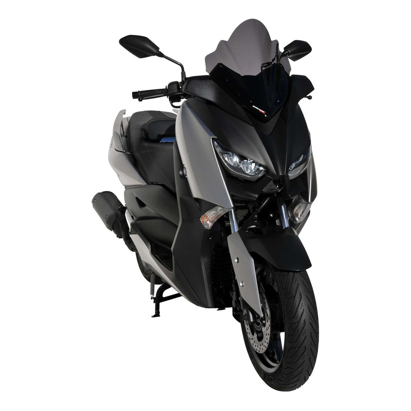 Bulle Ermax Hypersport 39 cm Yamaha X-Max 125 18-22 noir satin opaque