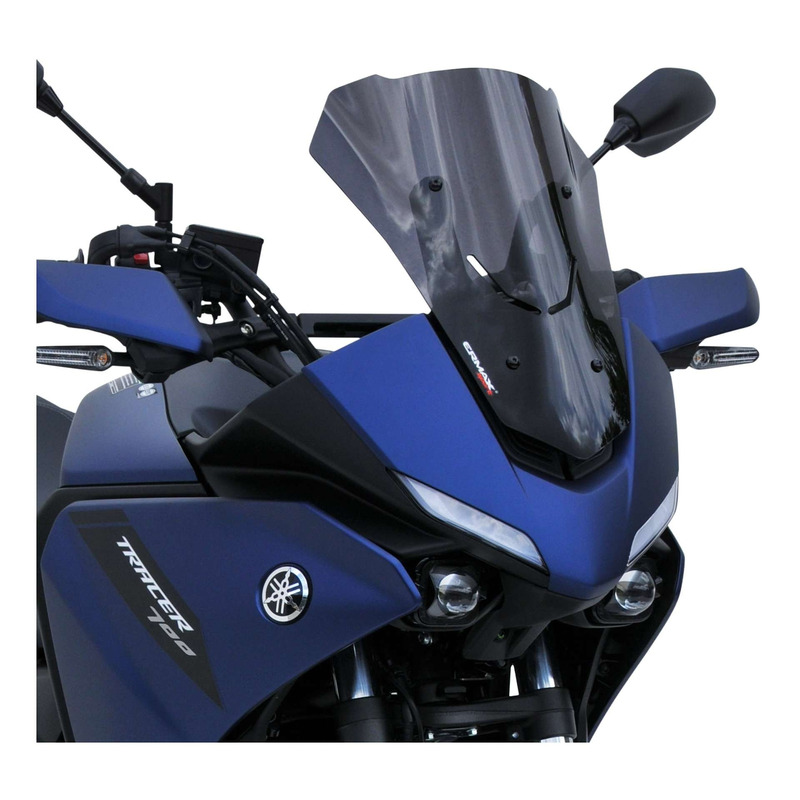 Bulle Ermax Sport 36 cm Yamaha Tracer 7 20-25 noir satin opaque