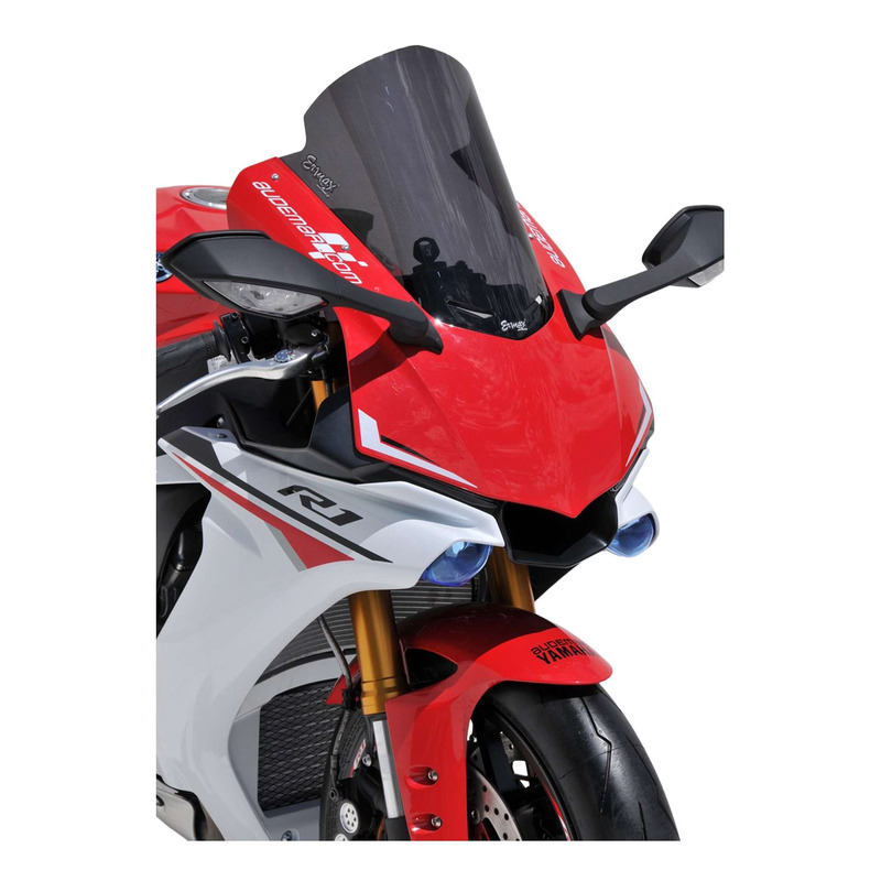 Bulle Ermax Sport Yamaha YZF-R1 15-19 gris satin opaque