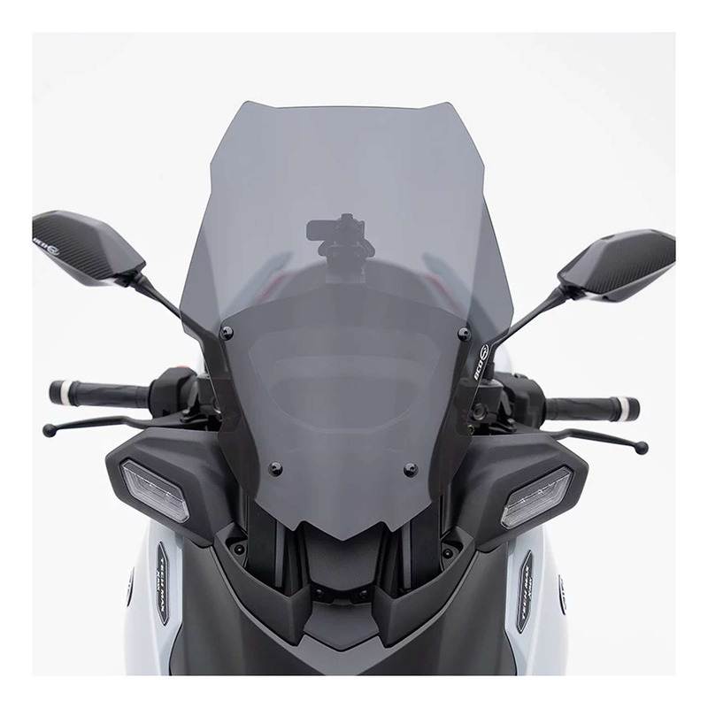 Bulle haute fumé transparent foncé BCD Yamaha X-MAX 125 Techmax 2025-
