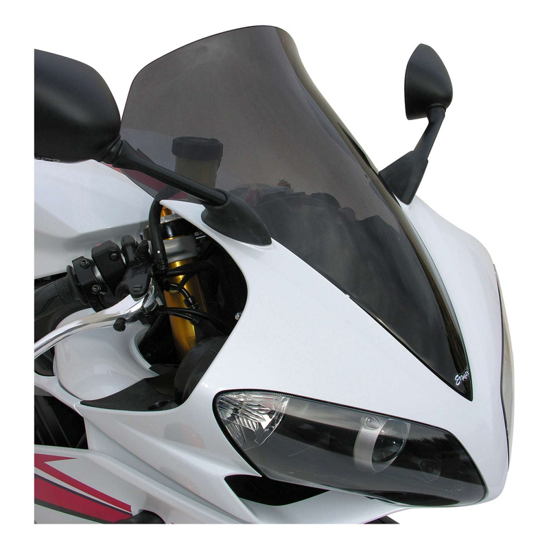 Bulle haute protection Ermax Yamaha YZF-R1 07-08 noir clair