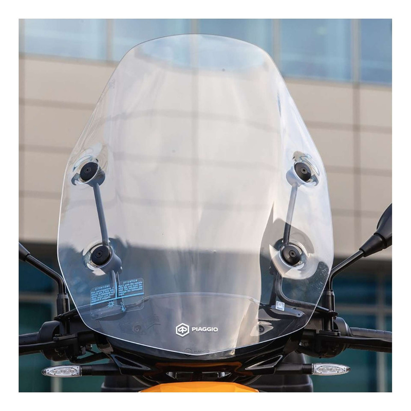 Bulle haute transparente d'origine 1B010502 Piaggio ONE 2022-23
