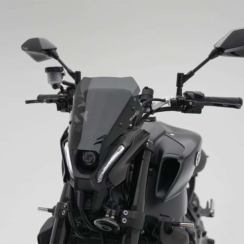 Bulle sport BCD fumé transparent Yamaha MT-09 2021-23