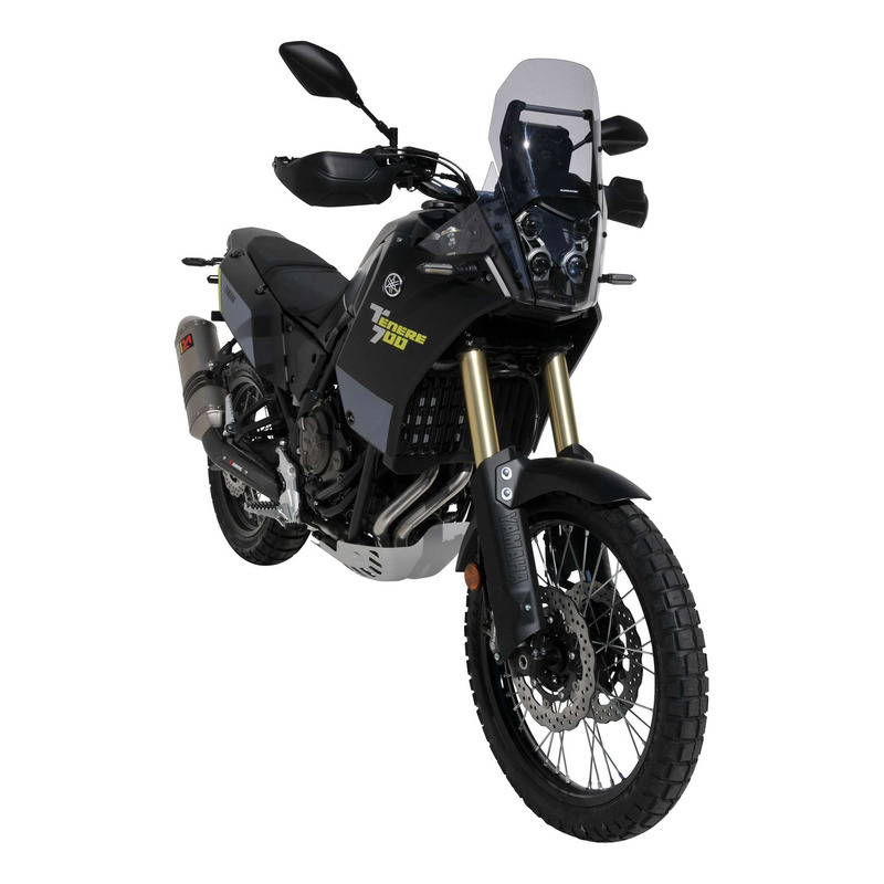 Bulle taille origine Ermax Yamaha TÃ©nÃ©rÃ© 700 19-24 noir satin opaqu