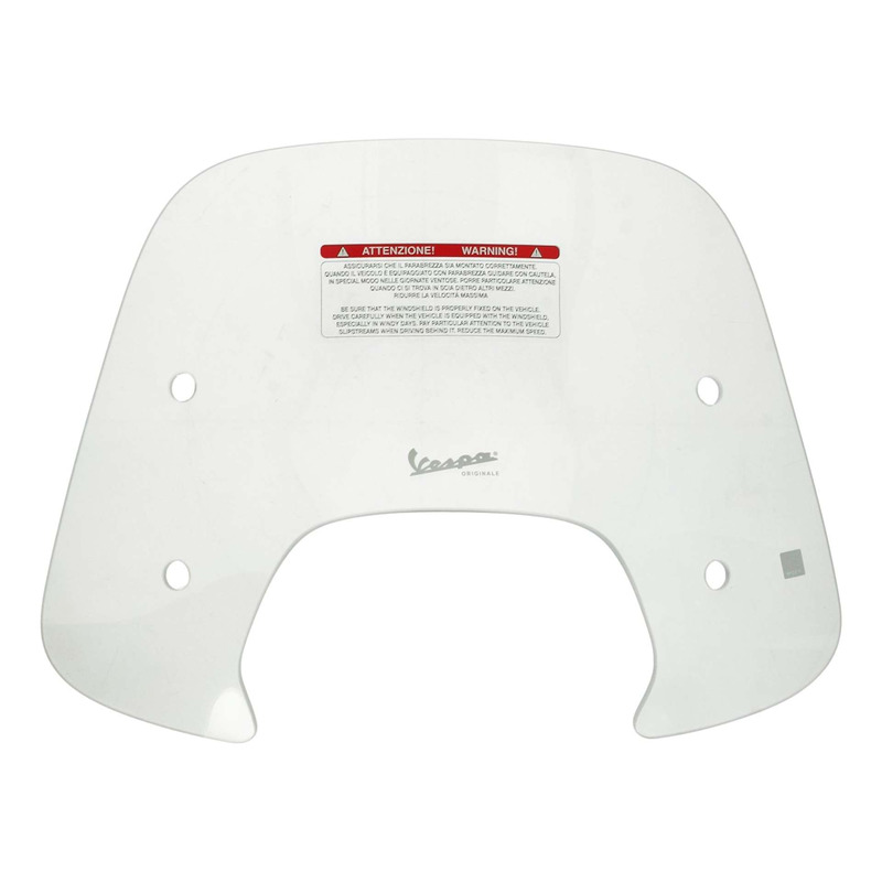 Bulle transparente d'origine 1B001028 Vespa Elettrica 45 km/h 2024-
