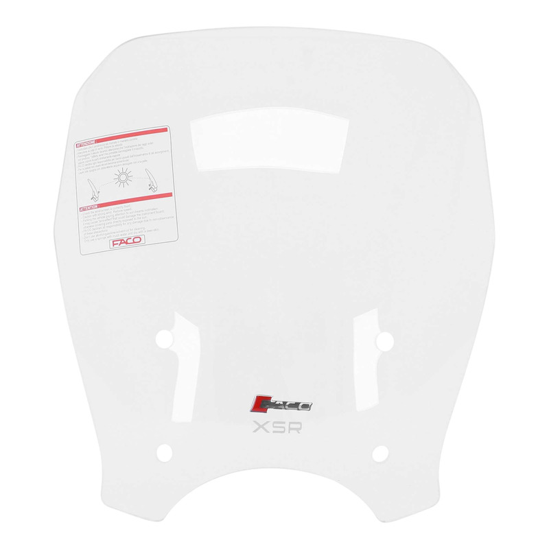 Bulle transparente Faco Yamaha XSR 900 2016-19