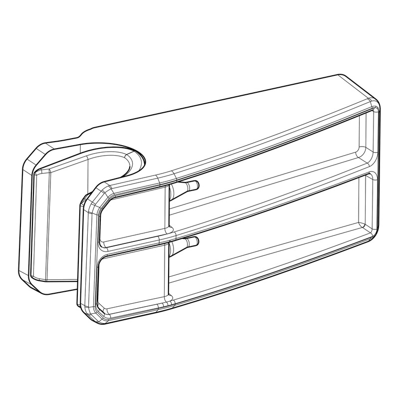 ButÃ©e de remplacement pour supports de valises Shad 3P System