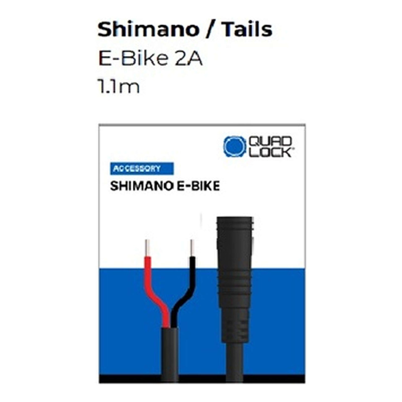 CÃ¢ble d'alimentation Quad Lock Cycle pour vÃ©lo Ã©lectrique Shimano