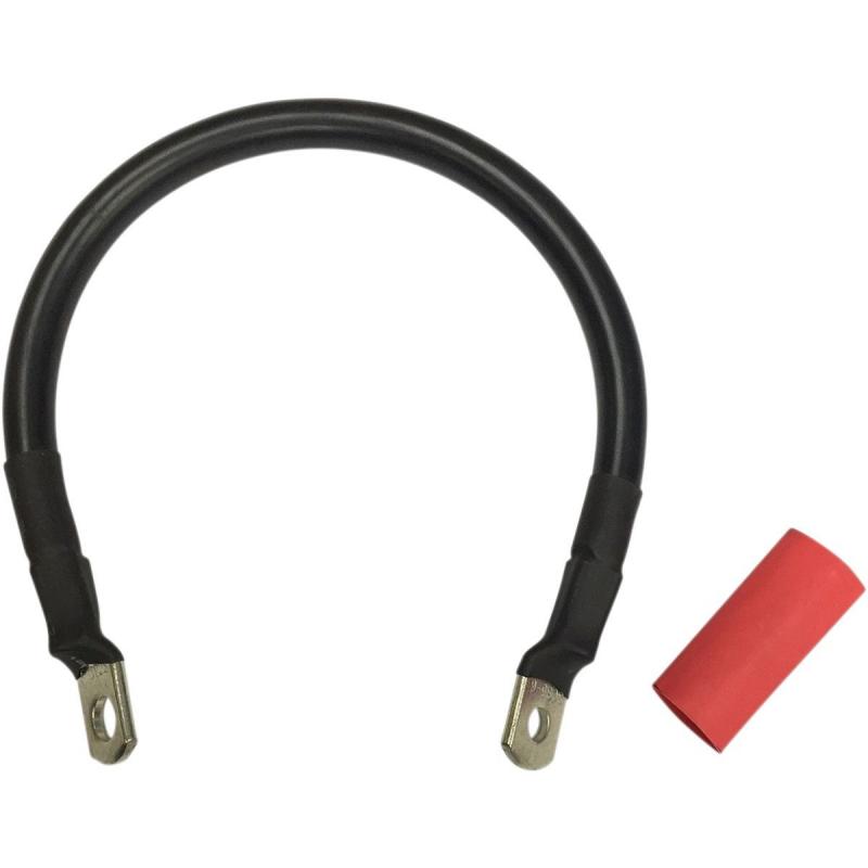 Câble de batterie Drag Specialties 305 mm noir