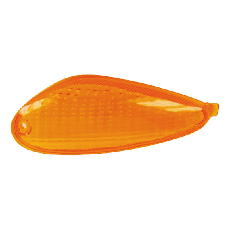 Cabochon de clignotant RMS arrière droit orange Piaggio NRG