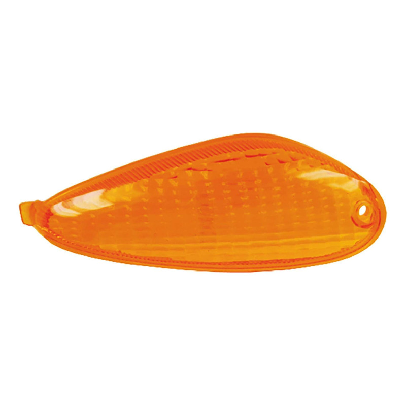 Cabochon de clignotant RMS arrière gauche orange Piaggio NRG