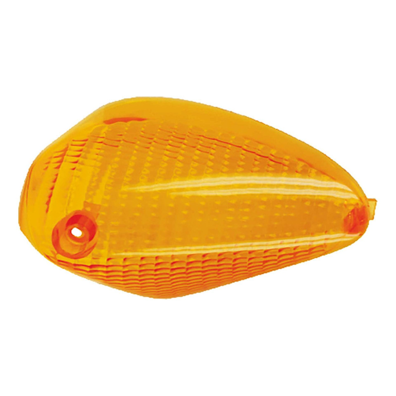 Cabochon de clignotant RMS avant droit orange Piaggio NRG