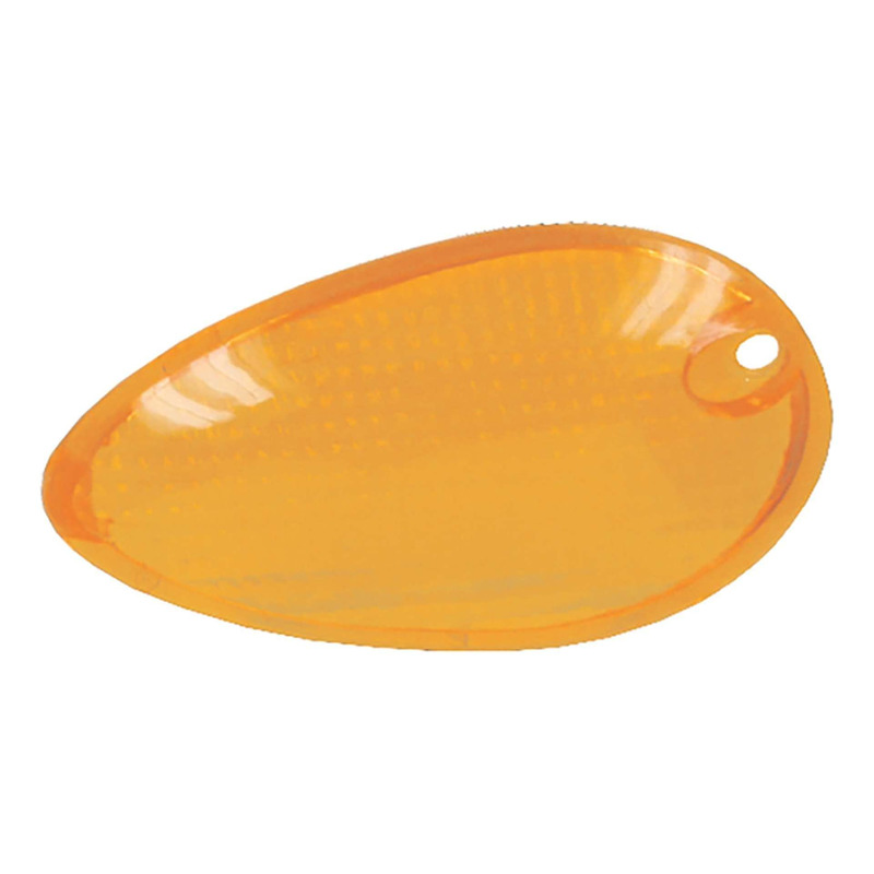 Cabochon de clignotant RMS avant gauche orange Piaggio Liberty 50/125