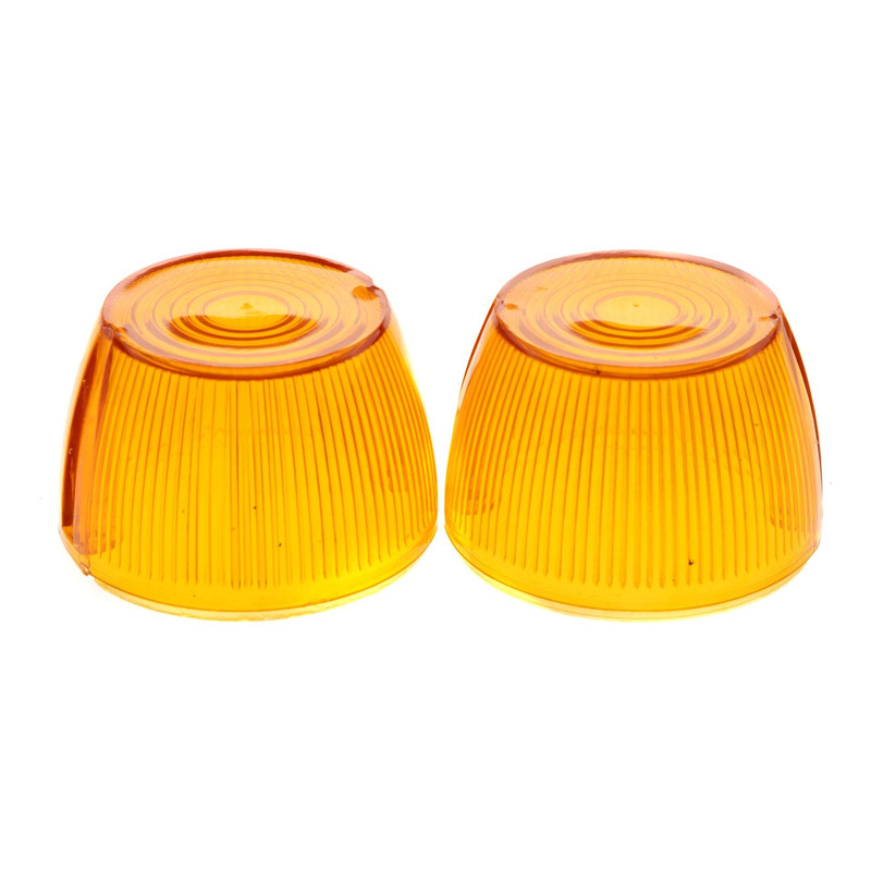 Cabochon de clignotants orange ronds type Novi