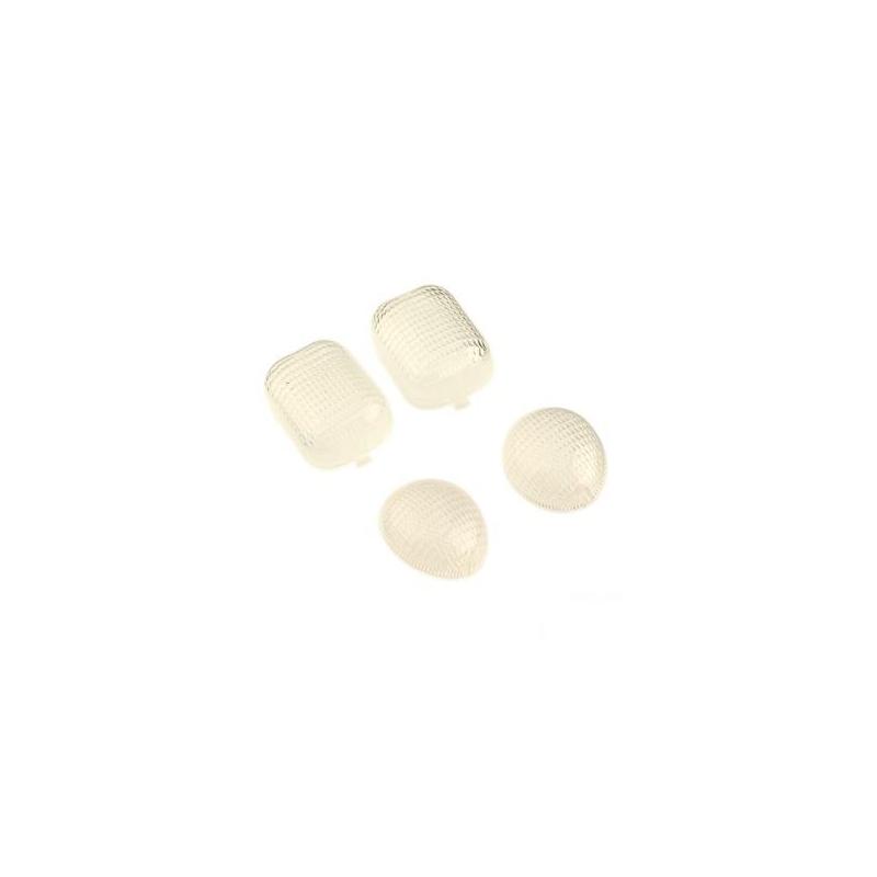 Cabochons clignotant Peugeot Trekker transparent